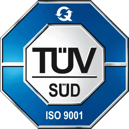Prüfsiegel TÜV Prüfsiegel TÜV Süd ISO 9001